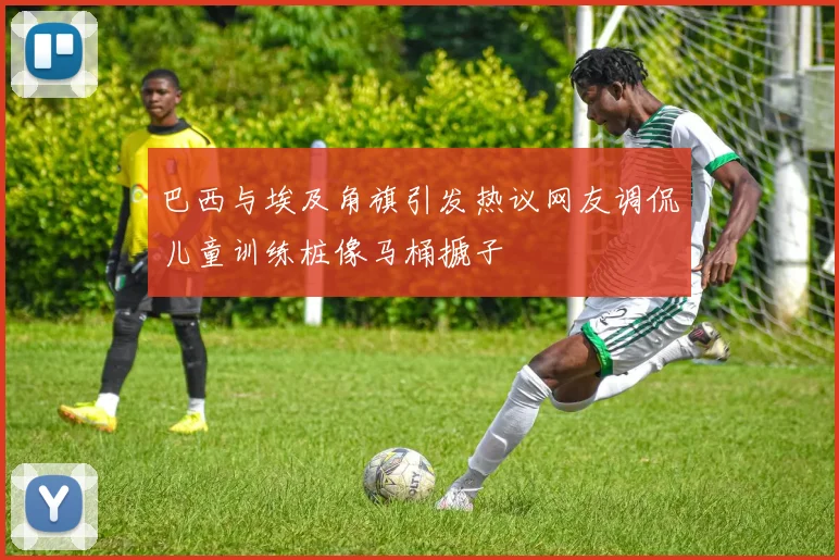 巴西与埃及角旗引发热议网友调侃儿童训练桩像马桶搋子
