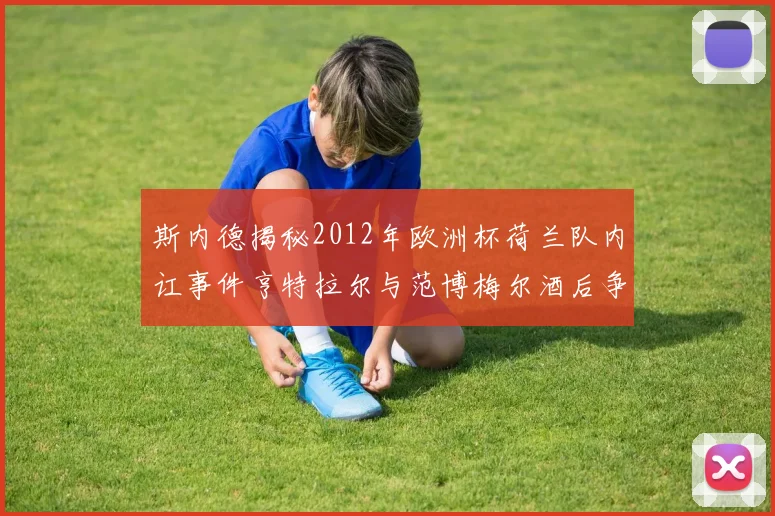 斯内德揭秘2012年欧洲杯荷兰队内讧事件亨特拉尔与范博梅尔酒后争执内幕